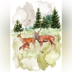Redesign with Prima Decor Transfer | FAUNA | RARE (retired) | 23.7” x 34.8”